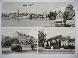 WOLGAST: Blick Auf Die Stadt, Burgstrasse, Neubauten, VVN-Ehrenmal - 1981 Used - Wolgast