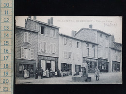 CPA D69 St Laurent De Chamousset Place Du Platre - Saint-Laurent-de-Chamousset