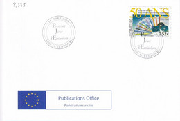 Luxembourg - FDC 1598 Amtsblatt Der Europäischen Gemeinschaften (8.338) - Cartas & Documentos