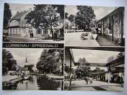 Lübbenau Spreewald: Lubnjow (Blota), HO-Gaststätte Zum Grünen Strand Der Spree / HO-goscenc, Hafen / Psistow 1976 - Lübben (Spreewald)