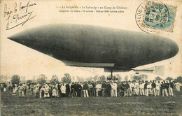 Camp De Châlons * Le Dirigeable LABAUDY * Ballon Zeppelin * Militaria - Châlons-sur-Marne