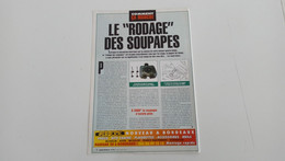 Le Rodage Des Soupapes Coupure De Presse Moto De 1995 - Moto