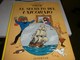 LIBRO"EL SECRETO DEL UNICORNO " LE AVVENTURE DI TIN TIN - Novelle, Racconti