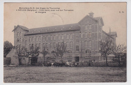 MONASTERE DE N.D. DES ANGES DE TOURCOING A NECHIN - COTE NORD AVEC VUE SUR TERRASSES ET VERGERS - Estaimpuis