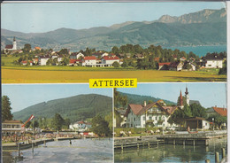 ATTERSEE - Mehrfachansicht, Panorama , - Attersee-Orte