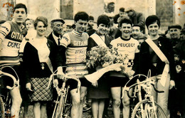 La Roche Sur Yon * Carte Photo * V.C.Y Vélo Club Yonnais Circuit Du Marais 1966 Chaillé Les Marais Cyclisme Vélo VINCENT - La Roche Sur Yon