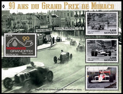 Monaco 2019 Block MNH 90 ANS DU GRAND PRIX DE MONACO - Automobilismo