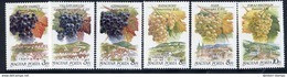 HUNGARY 1990 Wine Grapes And Regions MNH / **  Michel 4101-06 - Neufs