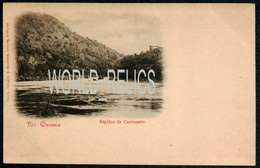 POSTCARD CARTE POSTALE POSTAL, ANGOLA,  RIO QUANZA, RAPIDOS DE CAMBAMBE - Angola