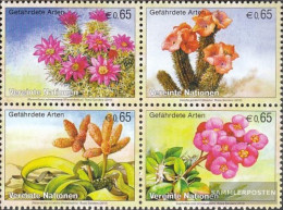 UN - Vienna 639-642 Block Of Four (complete Issue) Unmounted Mint / Never Hinged 2010 Affected Species: Plants - Ungebraucht