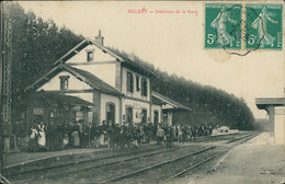 51 SILLERY / Intérieur De La Gare / BELLE CARTE ANIMEE - Sillery