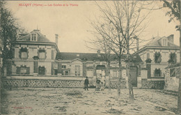 51 SILLERY / Les Ecoles Et La Mairie/ CARTE ANIMEE - Sillery