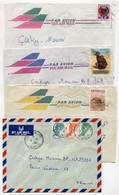 SENEGAL - Affranchissement Sur Lettre Par Avion (modèles Différents) - Senegal (1960-...)