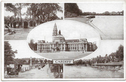 L100H1353 - Cardiff - Multi View Map - - Municipios Desconocidos