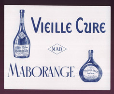 B069 -  BUVARD -  VIEILLE CURE    MABORANGE - Liqueur & Bière