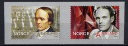 Norway 2015. Personalities.  Famous Peoples. Composer H.Kjerulf. Writer Agnar Mykle. MNH - Ungebraucht