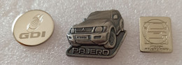 3 Pin's Automobile Mitsubishi . Pajero - Mitsubishi