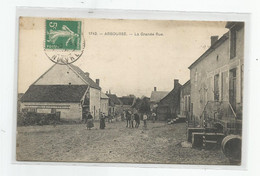 58 Nièvre Arbourse La Grande Rue Animée - Autres & Non Classés