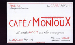 B361 - BUVARD -   CAFES  MONTOUX  128, Avenue De Bordeaux POITIERS - Café & Thé
