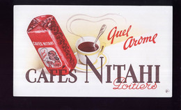 B364 - BUVARD -   CAFES  NITAHI  -  POITIERS - Café & Thé