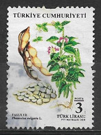 Turkey 2018. Scott #3583 (U) Legumes, Phaseolus Vulgaris (Fasulye) - Usados