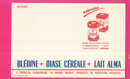 B707 - BUVARD  -  BLEDINE - DIASE Céréale - LAIT ALMA - 3 PRODUITS JACQUEMAIRE - Alimentaire