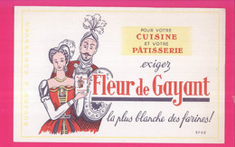 B723 - BUVARD  - FLEUR DE GAYANT La Plus Blanche Des Farines - Alimentaire