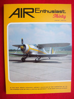 AIR ENTHUSIAST - N° 30 Del 1986  AEREI AVIAZIONE AVIATION AIRPLANES - Transportes