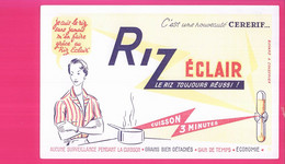 B742 - BUVARD  - RIZ ECLAIR - Alimentaire