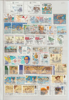 Europa 1992 Année Incomplète Oblitérée Used 75 Timbres Et 8 BF - 1992