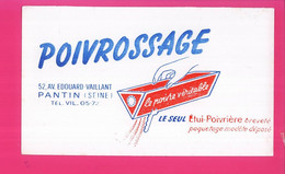 B752 - BUVARD  - POIVROSSAGE  Pantin - Alimentaire