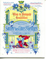 66.BANYULS SUR MER.PETIT CATALOGUE TARIF.SOCIETE DES CAVES SAINT GEORGES. - Non Classés