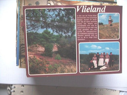 Nederland Holland Pays Bas Vlieland Met Verklarende Tekst - Vlieland