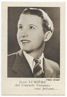 Jean LUMIERE. Disque Odéon. - Famous People