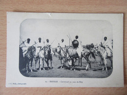 Ethiopie / Abyssinie - CPA HARRAR N°27 - Carrousel Un Jour De Fête - Carte Animée, Non-circulée - Ethiopië