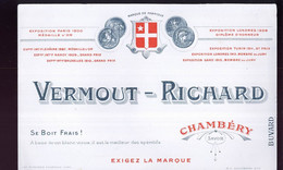 B862 - BUVARD  - VERMOUT - RICHARD - Liqueur & Bière