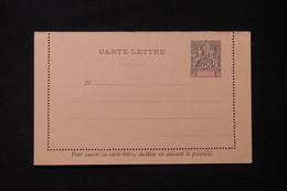 ANJOUAN - Entier Postal ( Carte Lettre ) Type Groupe, Non Circulé - L 90231 - Cartas & Documentos