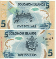 SOLOMON. Islands $ 5.  New POLIMER   Pnew   ( ND  2019  -  Tuna Fishing !! ) - Solomon Islands