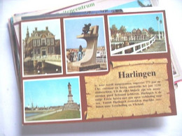 Nederland Holland Pays Bas Harlingen Met Perkamentkaart - Harlingen