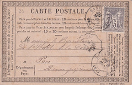 FRANCE    ENTIER POSTAL/GANZSACHE/POSTAL STATIONARY CARTE PRECURSEUR - Precursor Cards