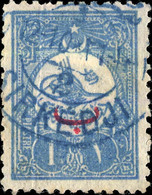 TURQUIE / TURKEY / TÜRKEI - STAMBOUL 1910 "SIRKEDJI 2" CDS IN Blue On Mi.162.ICa - Usados