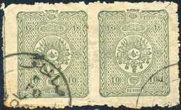 TURQUIE / TURKEY / TÜRKEI 1892 - 2xMi.69 Used SALIHLI (Anatolia) C2 Pmk - Gebraucht