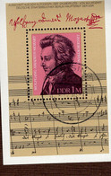 DDR Block 062 Mozart Used Gestempelt TS - 1981-1990