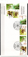 NOUVELLE-CALEDONIE. N°784-7 De 1999 Sur Enveloppe 1er Jour. Araignées. - Spiders