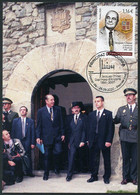 ANDORRA ANDORRE (2020) - Carte Maximum Card President Jacques Chirac Copríncep D'Andorra, Blason, Escudo Casa De La Vall - Cartoline Maximum
