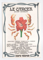 - CPM ASTROLOGIE - LE CANCER - Loterie Nationale - Editions RECOUPE - - Astrología