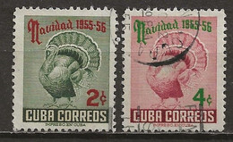 CUBA: Obl., N° YT 431 Et 432, TB - Gebraucht