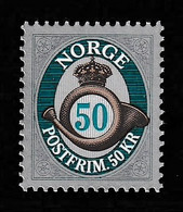 NORWAY 2012 Definitive/Posthorn (Reprint) NOK50.00: Single Stamp UM/MNH - Neufs