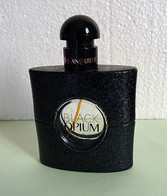 Flacon De Parfum Vaporisateur "BLACK OPIUM" D'YVES ST LAURENT EDP 50 Ml VIDE/EMPTY Pour Collection Ou Décoration - Flakons (leer)