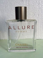 Flacon Vaporisateur " ALLURE Homme" De CHANEL  EDT 100 Ml VIDE/EMPTY Pour Collection Ou Décoration - Flacons (vides)